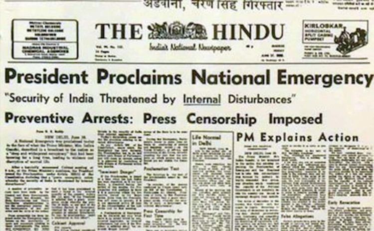 The Emergency (India) Remembering the Indian Emergency of 197577 Raiot