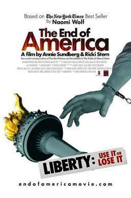 The End of America (film) movie poster