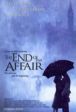 The End of the Affair (1999 film) movie poster