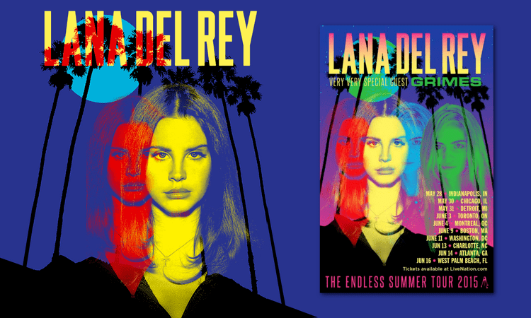 The Endless Summer Tour The Endless Summer Tour Lana Del Rey with Grimes Aural Fixation