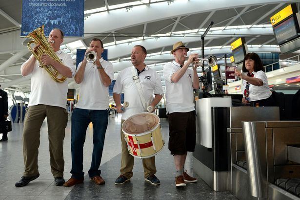 The England Band The England Band WILL be at Euro 2016 after FA chiefs negotiated