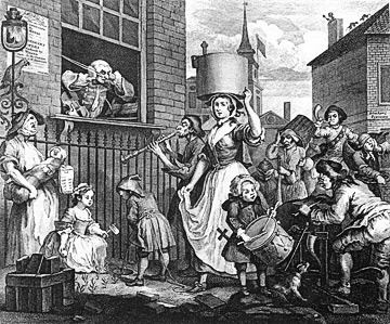 The Enraged Musician Hogarth39s The Engraged Musician