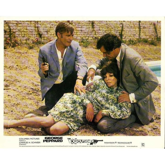 The Executioner (1970 film) THE EXECUTIONER George Peppard Judy Geeson Joan Collins FOH