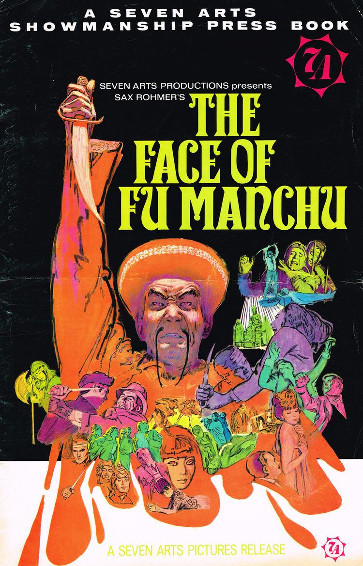 The Face of Fu Manchu Movie Pressbook The Face of Fu Manchu 1965 From Zombos Closet