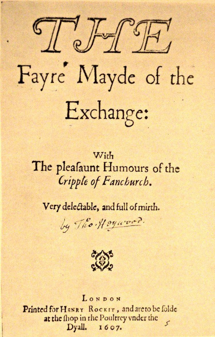 The Fair Maid of the Exchange