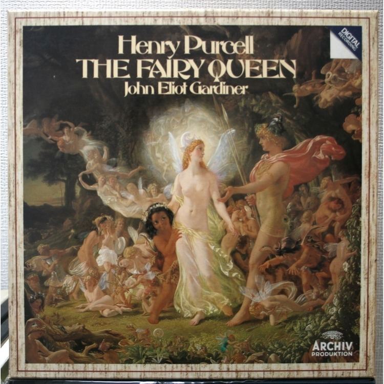 The Fairy-Queen Purcell the fairy queen by Gardiner John Eliot LP Box set with