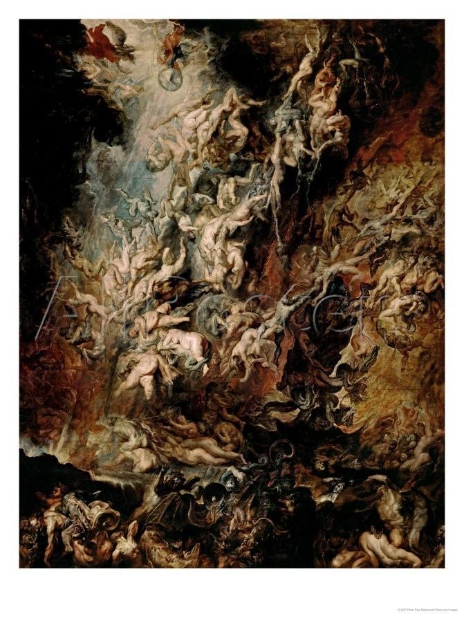 The Fall of the Damned The Fall of the Damned Giclee Print by Peter Paul Rubens at