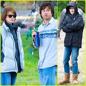 The Family Fang (film) Nicole Kidman Bundles Up In Summer on Family Fang Set Christopen