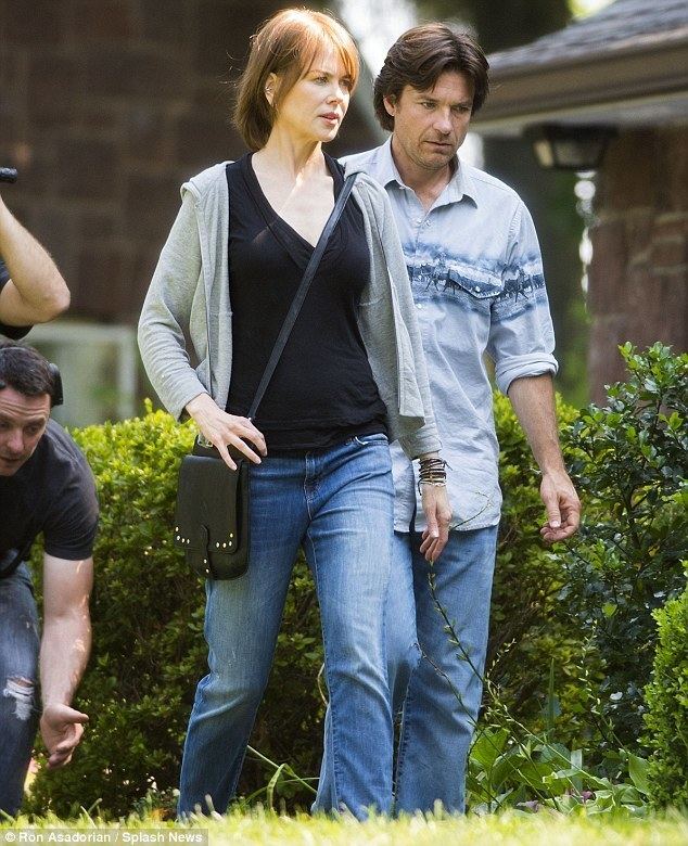 The Family Fang (film) Jason Bateman and Nicole Kidman get into character on set of The