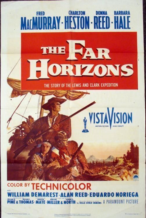 The Far Horizons 1955 The Far Horizons Charlton Heston Movie Poster