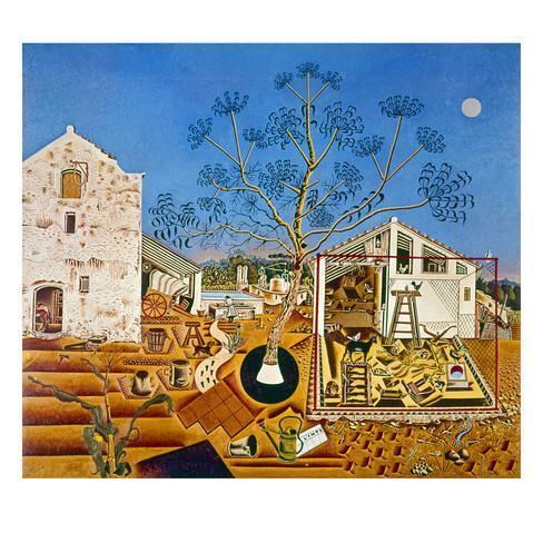 The Farm (Miró) Miro Farm 1928 Prints by Joan Mir at AllPosterscom
