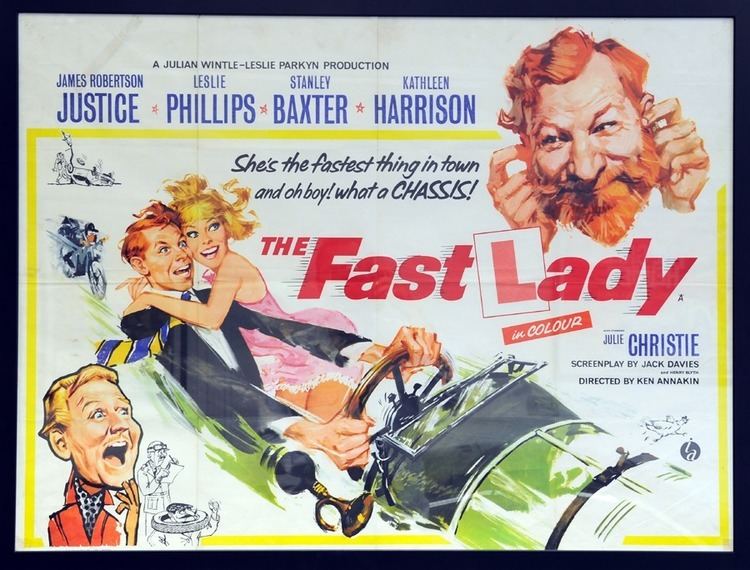 The Fast Lady Fiskens The Fast Lady Poster 1962