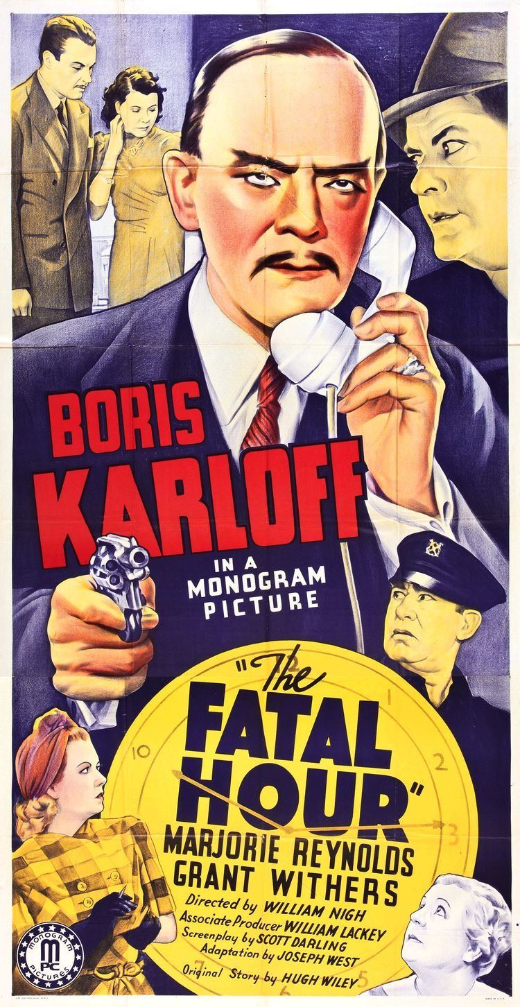 The Fatal Hour (1940 film) Poster for The Fatal Hour 1940 USA Wrong Side of the Art