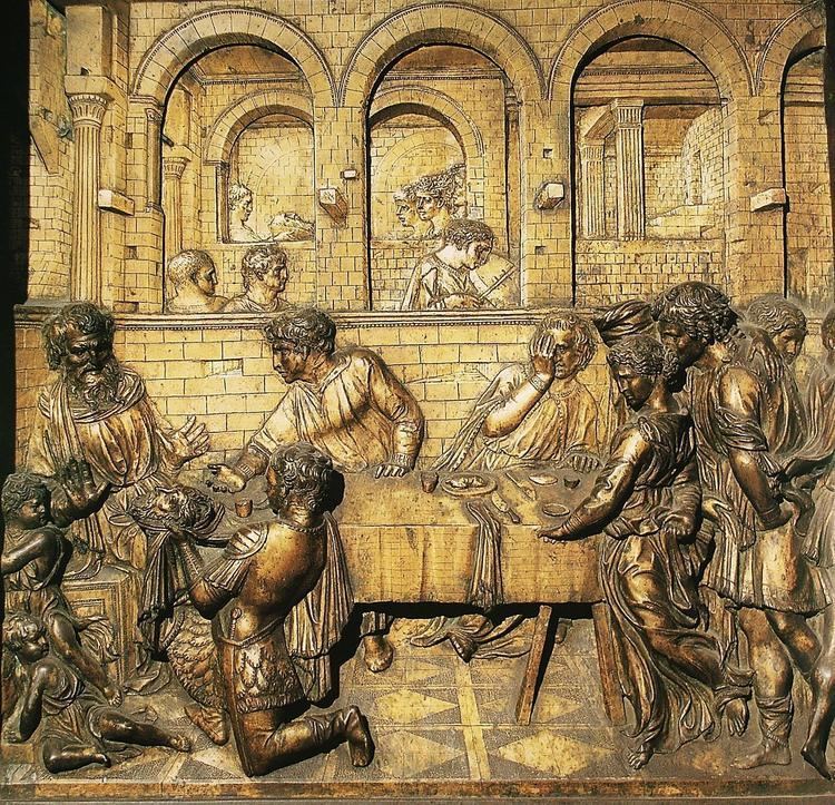 The Feast of Herod (Donatello) Reading Renaissance Art Artist Profile Donatello and Luca Della Robbia