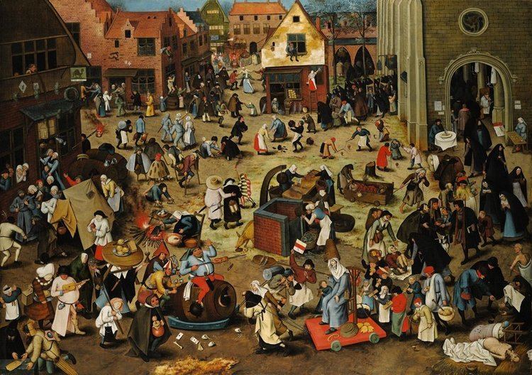 The Fight Between Carnival and Lent FilePieter Brueghel the Younger The Battle Between Carnival and