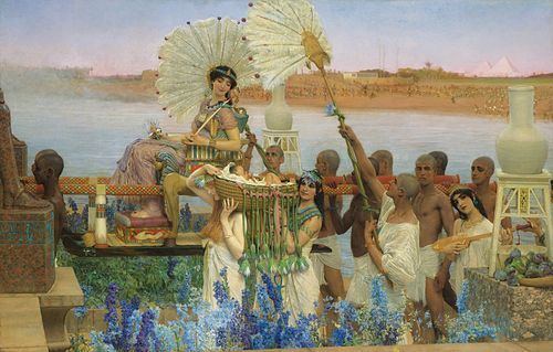 The Finding of Moses (Alma-Tadema painting) httpsuploadwikimediaorgwikipediacommonsthu