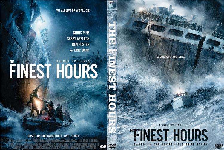 The Finest Hours (2016 film) The Finest Hours DVD Cover 2016 R0 Custom Art