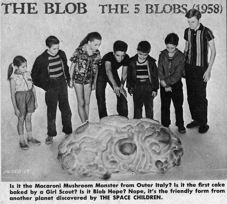 The Five Blobs Retrospace Vinyl Dynamite 34 Halloween Howls