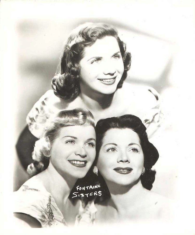The Fontane Sisters THE FONTANE SISTERS Orig Photo Printed Signat 1950amp039s eBay