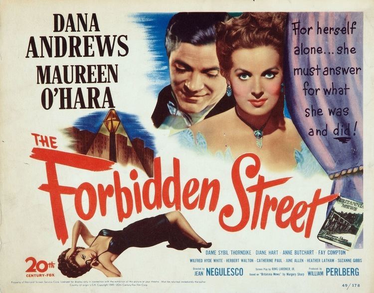 The Forbidden Street The Forbidden Street 1949 AKA Britannia Mews Film Noir of the Week