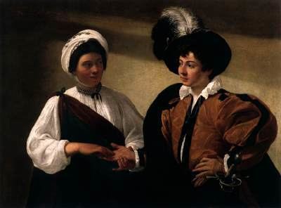 The Fortune Teller (Caravaggio) Web Gallery of Art searchable fine arts image database