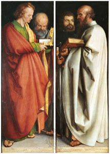 The Four Apostles Four Apostles painting by Durer Britannicacom
