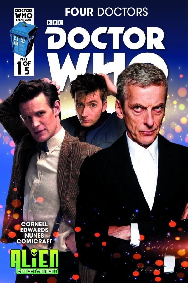 The Four Doctors All 19 Covers To Titan39s Doctor Who The Four Doctors 1 Bleeding