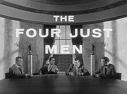 The Four Just Men (TV series) The Four Just Men TV series Wikipedia