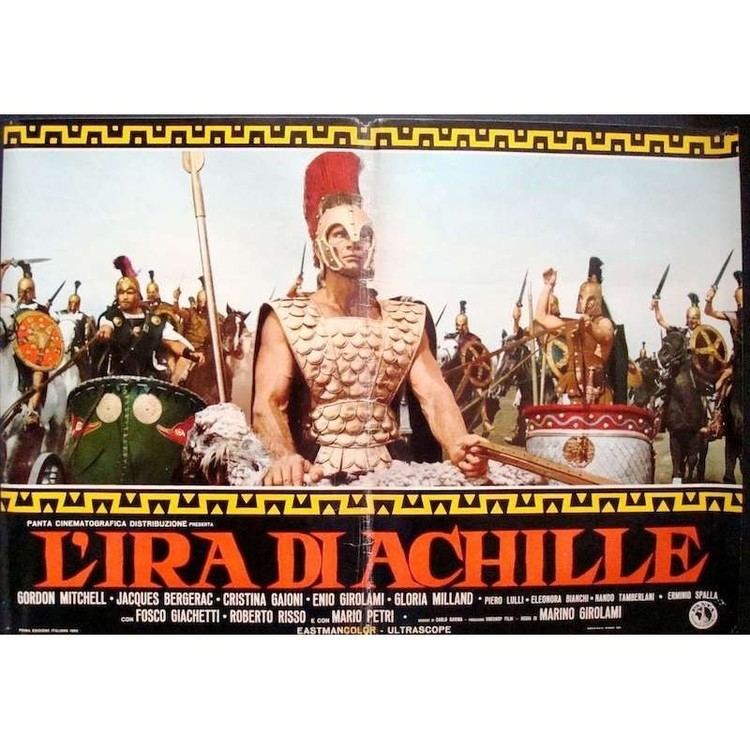 The Fury of Achilles Fury of Achilles Italian fotobusta poster Illustraction Gallery