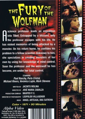 The Fury of the Wolfman Amazoncom The Fury of the Wolfman Paul Naschy Perla Cristal