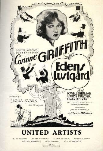 The Garden of Eden (1928 film) The Garden of Eden 1928 The Silver Screen Oasis