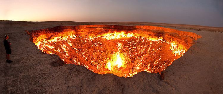 The Gates of Hell The Gates of Hell Turkmenistan Atlas Obscura
