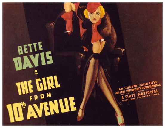 The Girl from 10th Avenue Lauras Miscellaneous Musings Tonights Movie The Girl From 10th