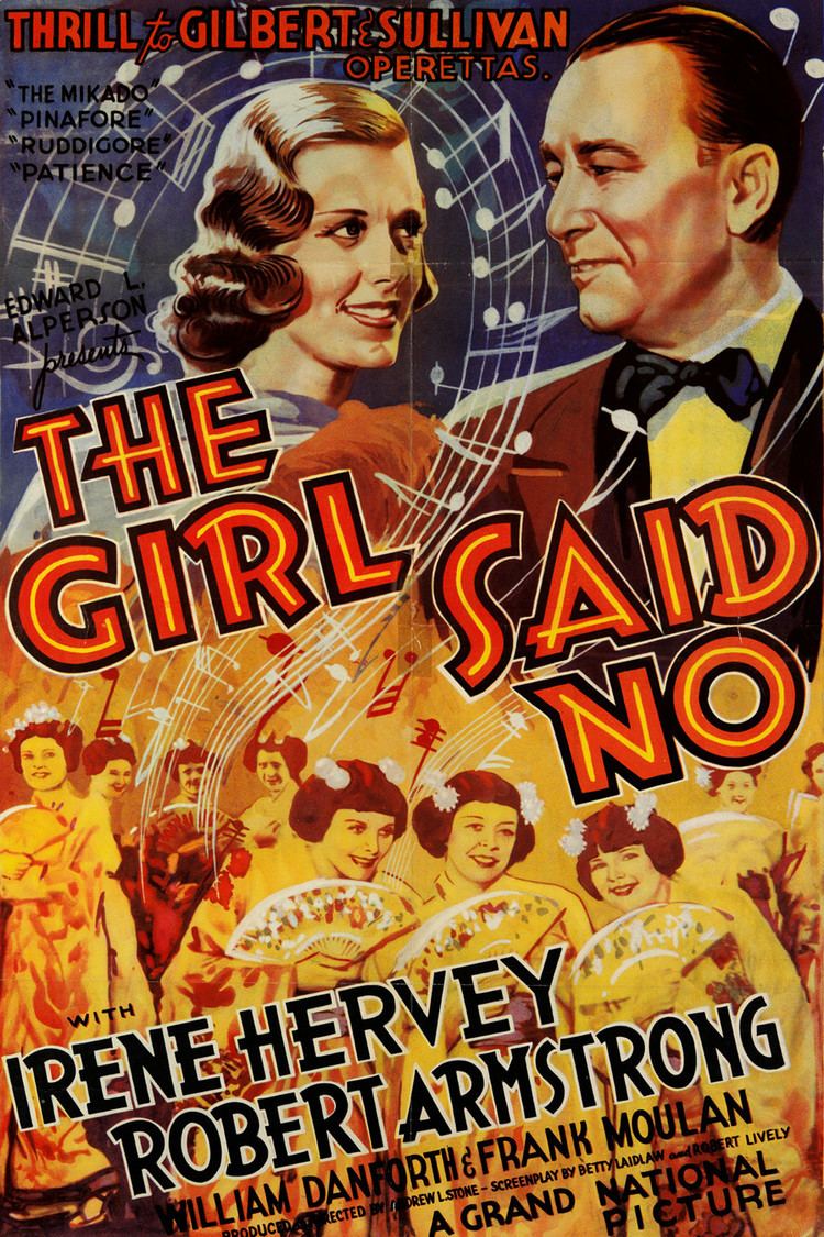 The Girl Said No (1937 film) wwwgstaticcomtvthumbmovieposters99888p99888
