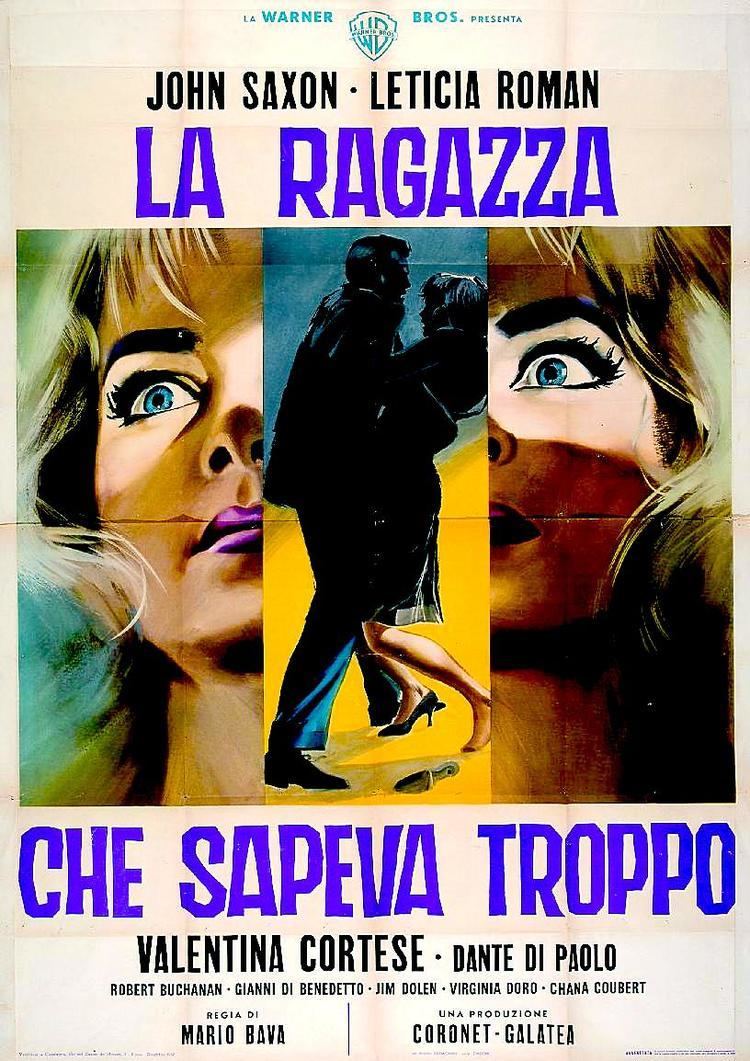 The Girl Who Knew Too Much (1963 film) Movie poster for The girl who knew too much La ragazza che sapeva