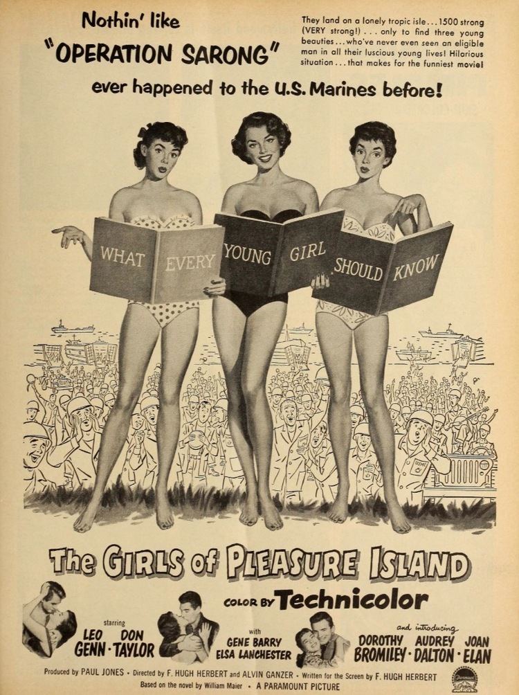 The Girls of Pleasure Island Hollywood Classic Annotated Movie Ads The Girls of Pleasure Island1953