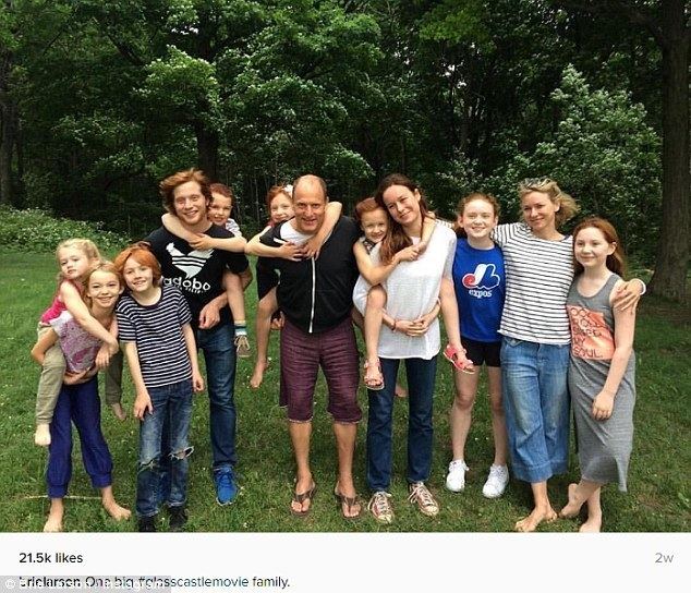 The Glass Castle (film) Brie Larson films The Glass Castle in Montreal wearing double