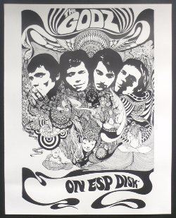 The Godz (New York band) The Godz on ESPDISK 1967 Psychedelic Promo Poster