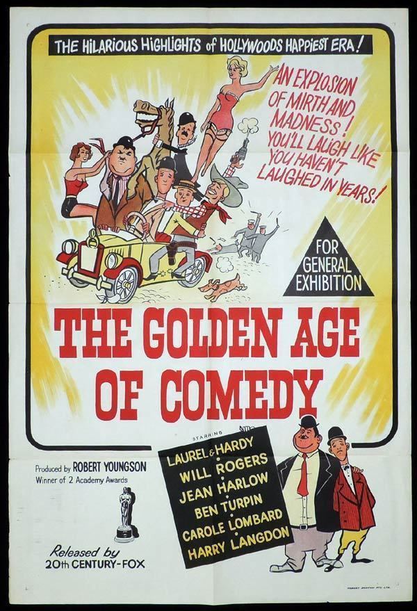 The Golden Age of Comedy THE GOLDEN AGE OF COMEDY One Sheet Movie Poster Laurel and Hardy