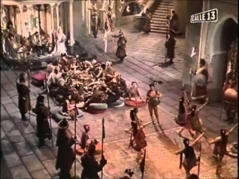 The Golden Horde (film) The Golden Horde 1951 Obligatory decadent banquet scene YouTube