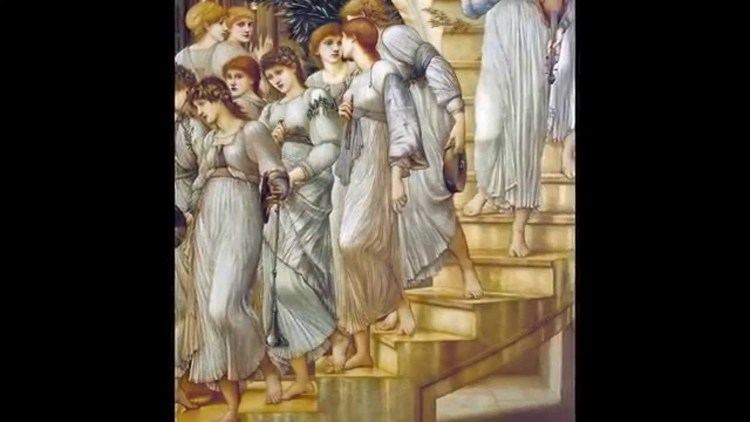 The Golden Stairs BurneJones The Golden Stairs YouTube