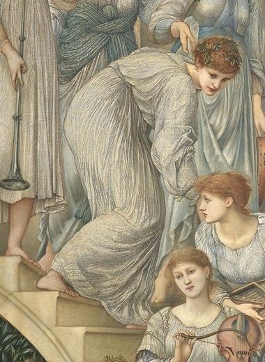 The Golden Stairs Unseen BurneJones studies for The Golden Stairs Christie39s