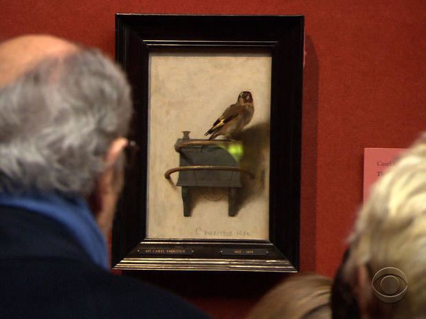 The Goldfinch (painting) The Goldfinchquot painting drawing big crowds since Donna Tartt book