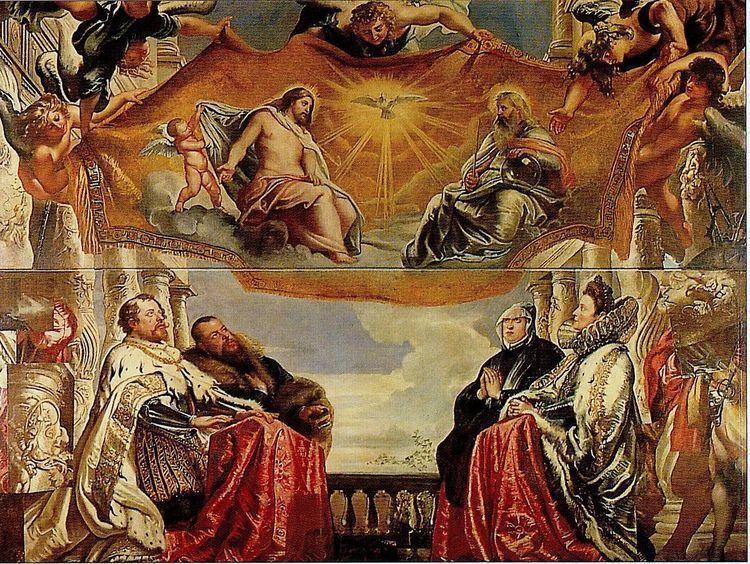 The Gonzaga Family in Adoration of the Holy Trinity