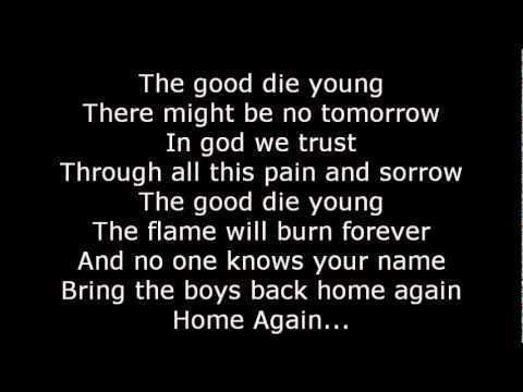The Good Die Young ScorpionsThe good Die Young Lyrics YouTube