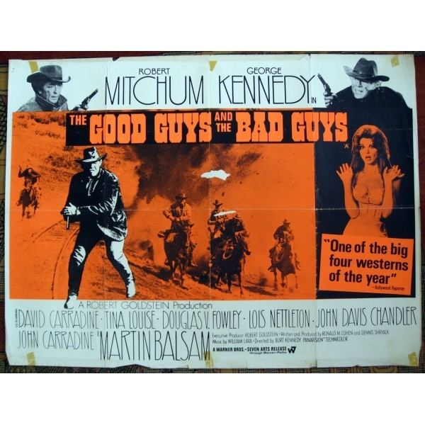 The Good Guys and the Bad Guys Good Guys and the Bad Guys 1969 Original British Quad