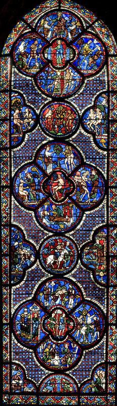 The Good Samaritan Window, Chartres Cathedral httpsuploadwikimediaorgwikipediacommons33