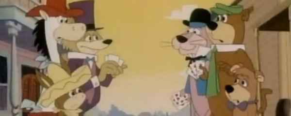 The Good, the Bad, and Huckleberry Hound movie scenes The Good the Bad and Huckleberry Hound