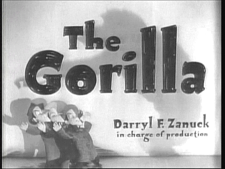 The Gorilla (1939 film) The Gorilla 1939 HORRORPEDIA