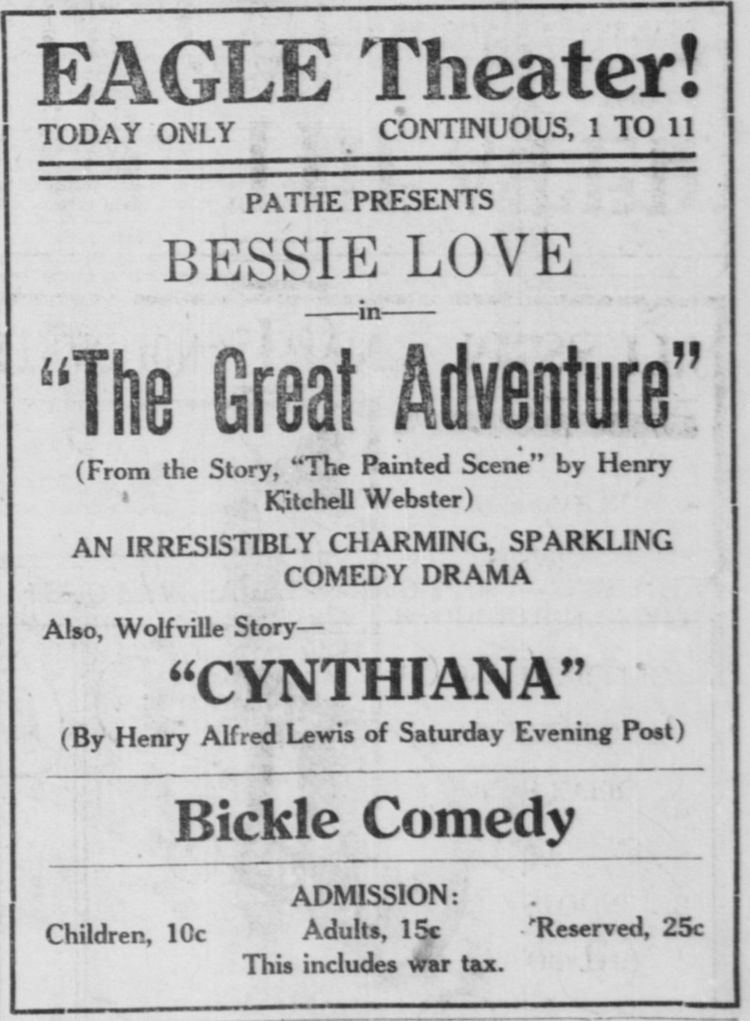 The Great Adventure (1918 film) The Great Adventure 1918 film Wikipedia